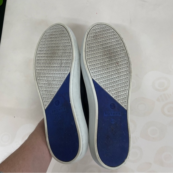 Rothy's women’s the original slip on sneaker black size 9.5 Slip-On Flats - Picture 5 of 9